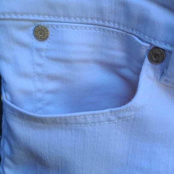 Talbots White Flawless Petal Pusher Jeans no Cuffs size 8P - Picture 8 of 11